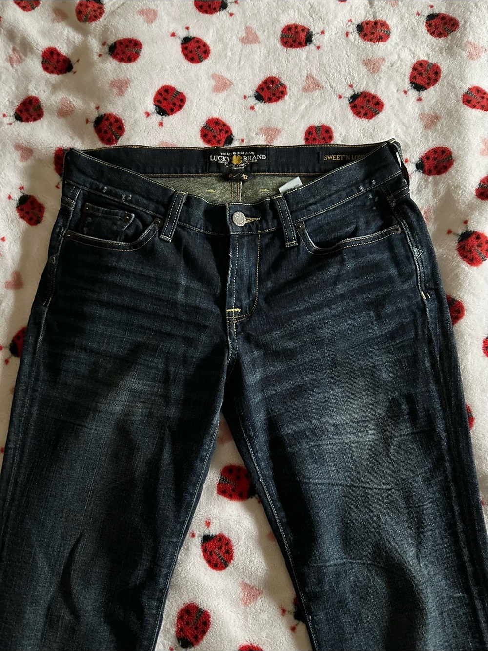 Lucky Brand Sweet N Low dark wash jeans